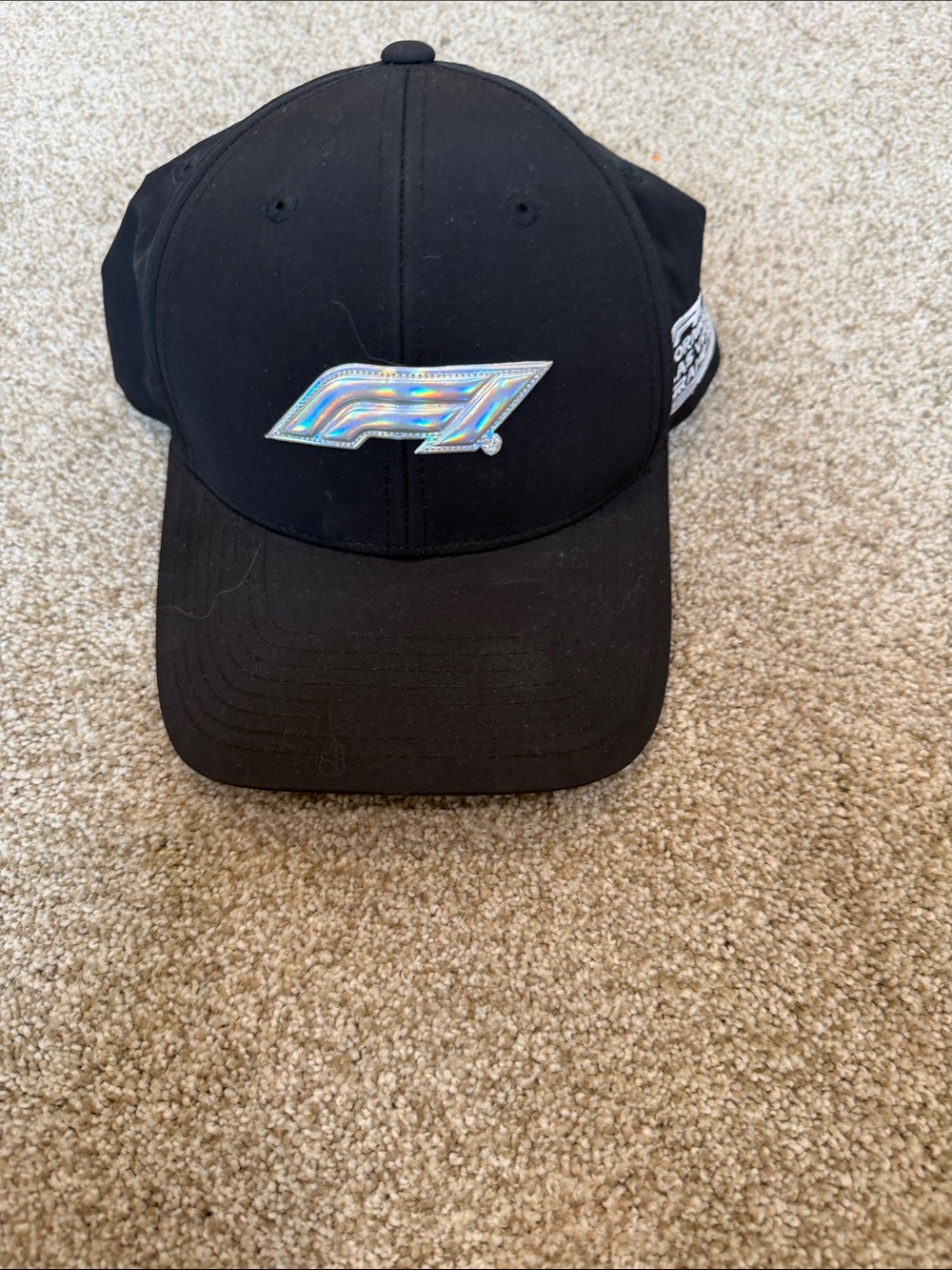 Hat From The First Formula 1 In Las Vegas Grand Prix Black Hat - Licensed F1 Cap